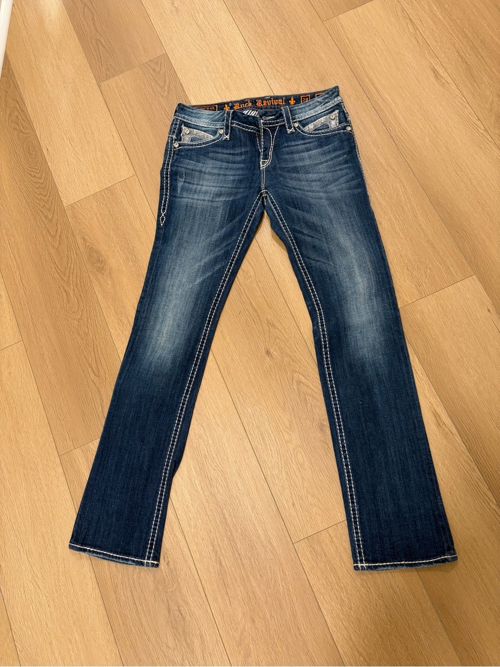 Rock Revival Women's Dark Indigo Bootcut Jeans